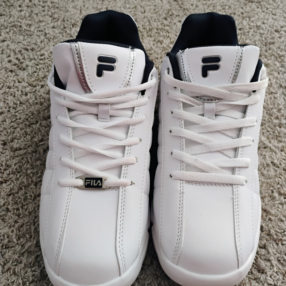 Fila White Sneakers Versatile Design